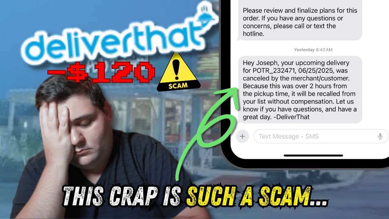 I Got Scammed on DeliverThat, Here's What Happened...