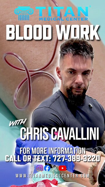 Chris Cavallini Gets His Blood Work Done In-House At Titan Medical