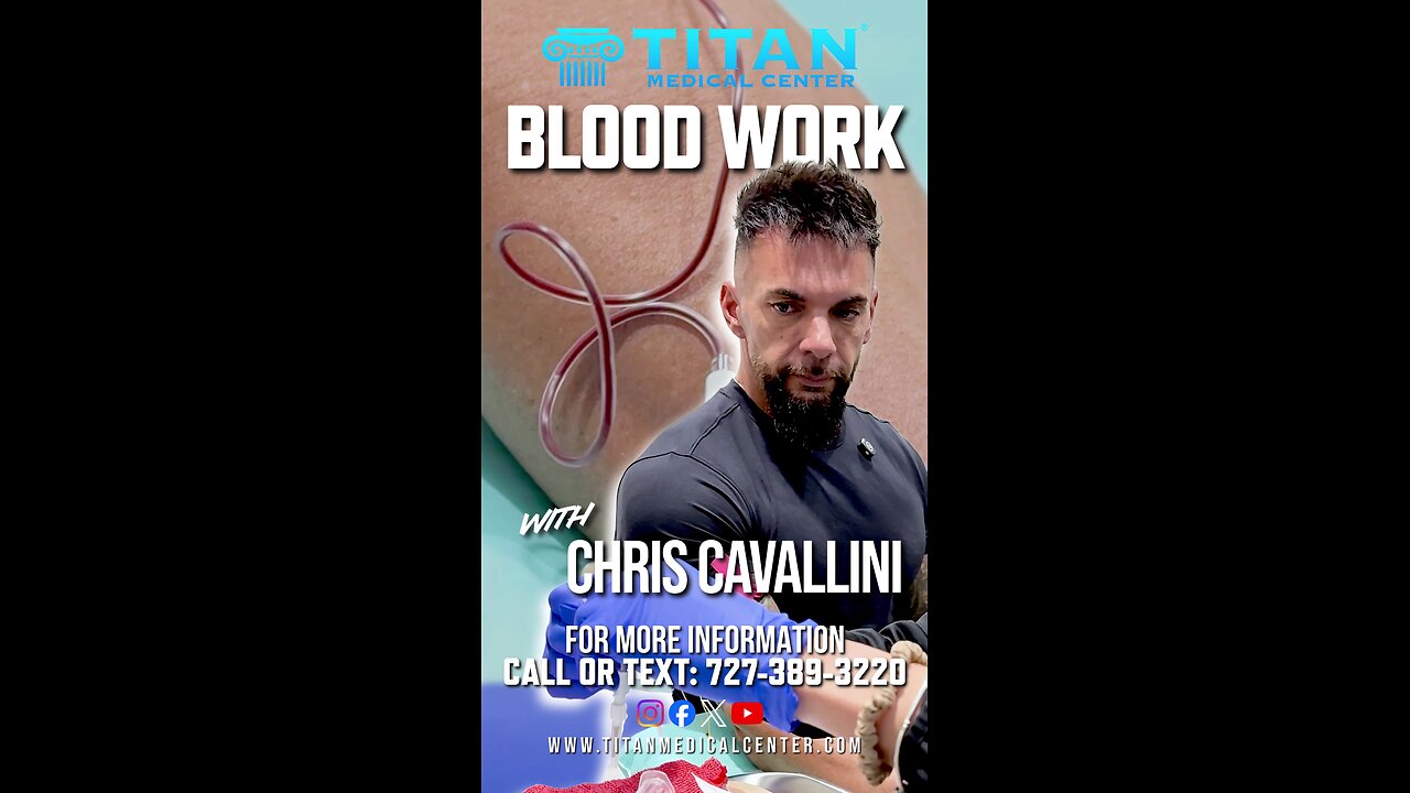 Chris Cavallini Gets His Blood Work Done In-House At Titan Medical