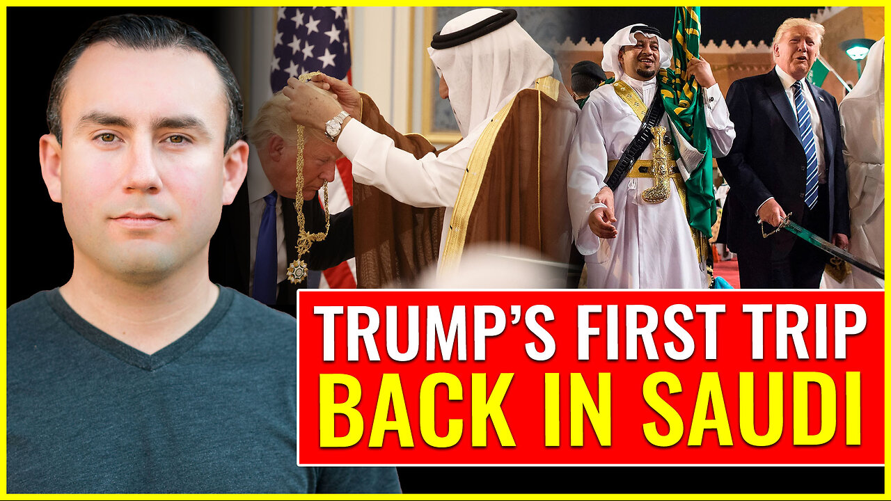 Trump's first trip BACK IN SAUDI to meet the beast MbS