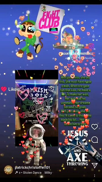 with just a kiss she made a wish and all of this!!