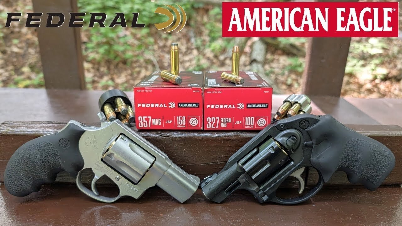⚖️Soft Points! Is it Worth it Going to .327 Federal Over .357 Mag in a Snub? Federal American Eagle