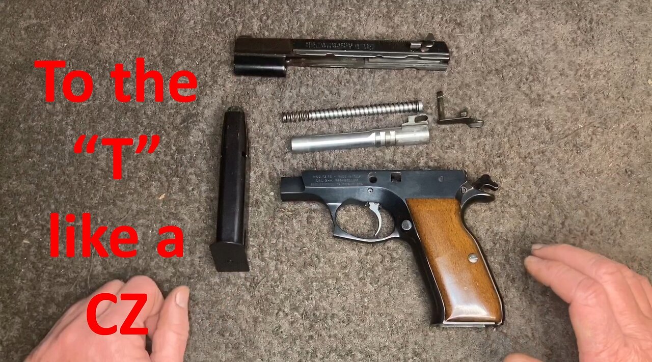Tanfoglio TZ75 pre '88 - Complete Disassembly & Assembly