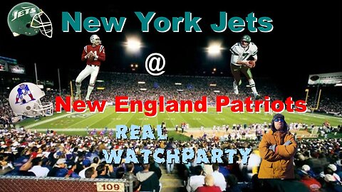 New York Jets @New England Patriots TNF Real WATCHPARTY