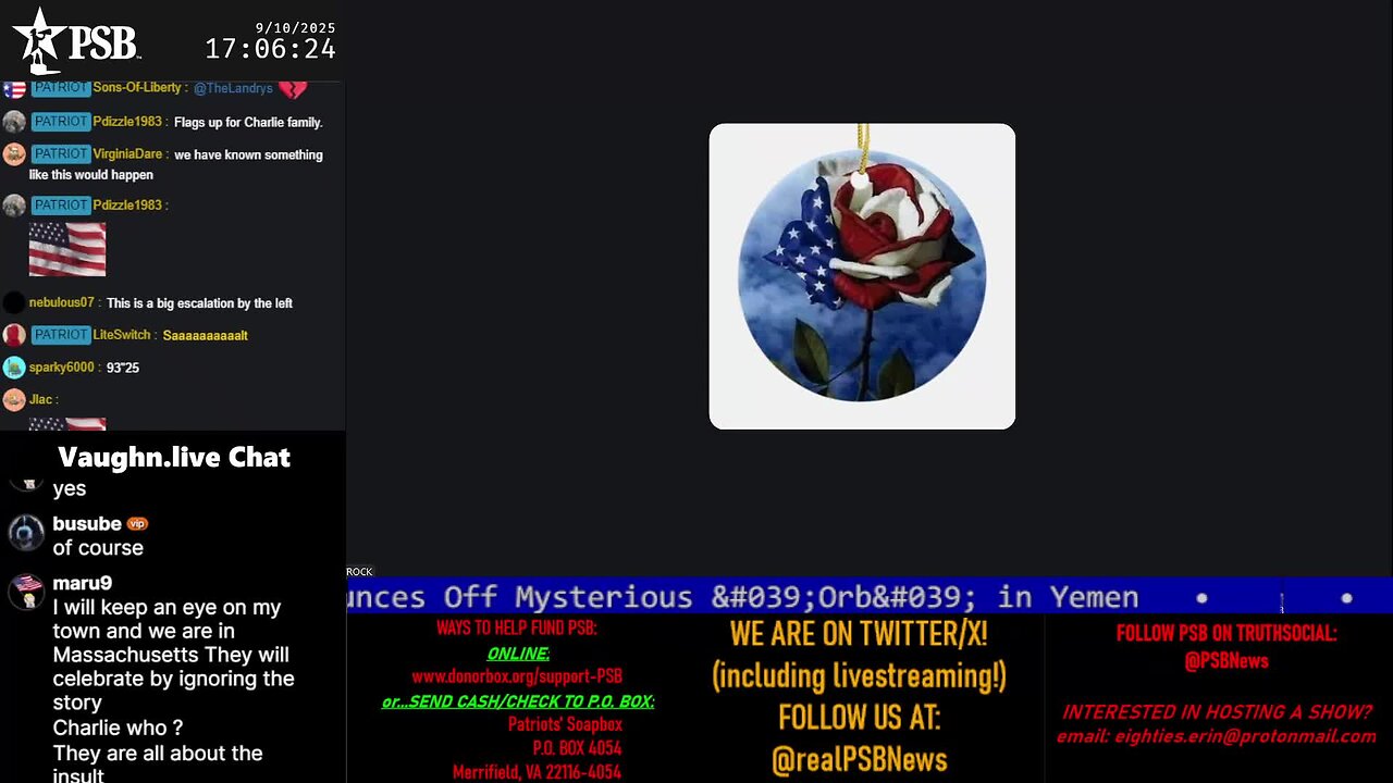 2025-09-10 17:01 EDT - Freedom Rings: with Pamphlet Anon