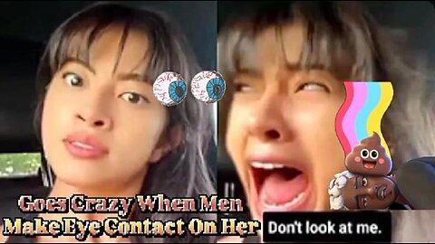 Woman Loses Her Mind Because A Man Made Eye Contact With Her 