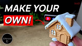 🥶 Cool 3D Prints - Cozy Winter Cabin - Winter Holiday Items - Cabin 3D Model Free