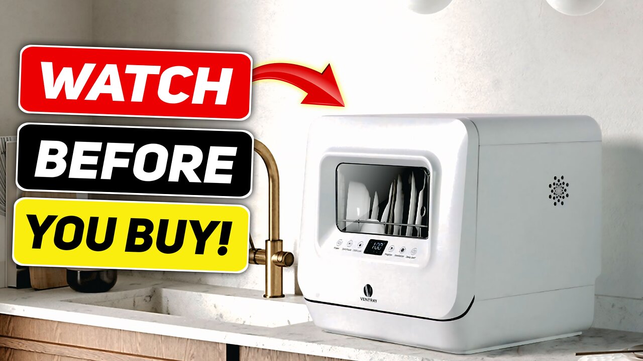 5 Best Portable Countertop Dishwasher On Amazon 2025 - Mini Dishwasher Machine