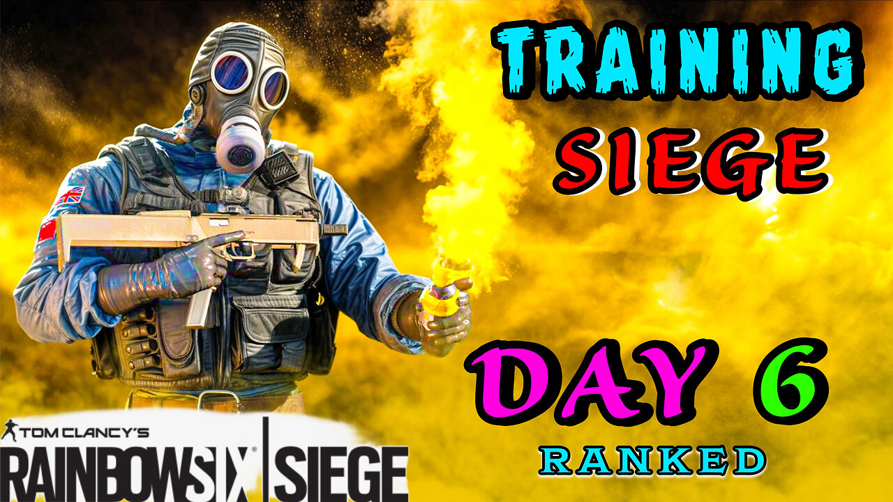 🔴LIVE - DAY 6 - GAMER TAKES ON RAINBOW SIX SIEGE - RANKED - HELP IN CHAT IS WELCOME!