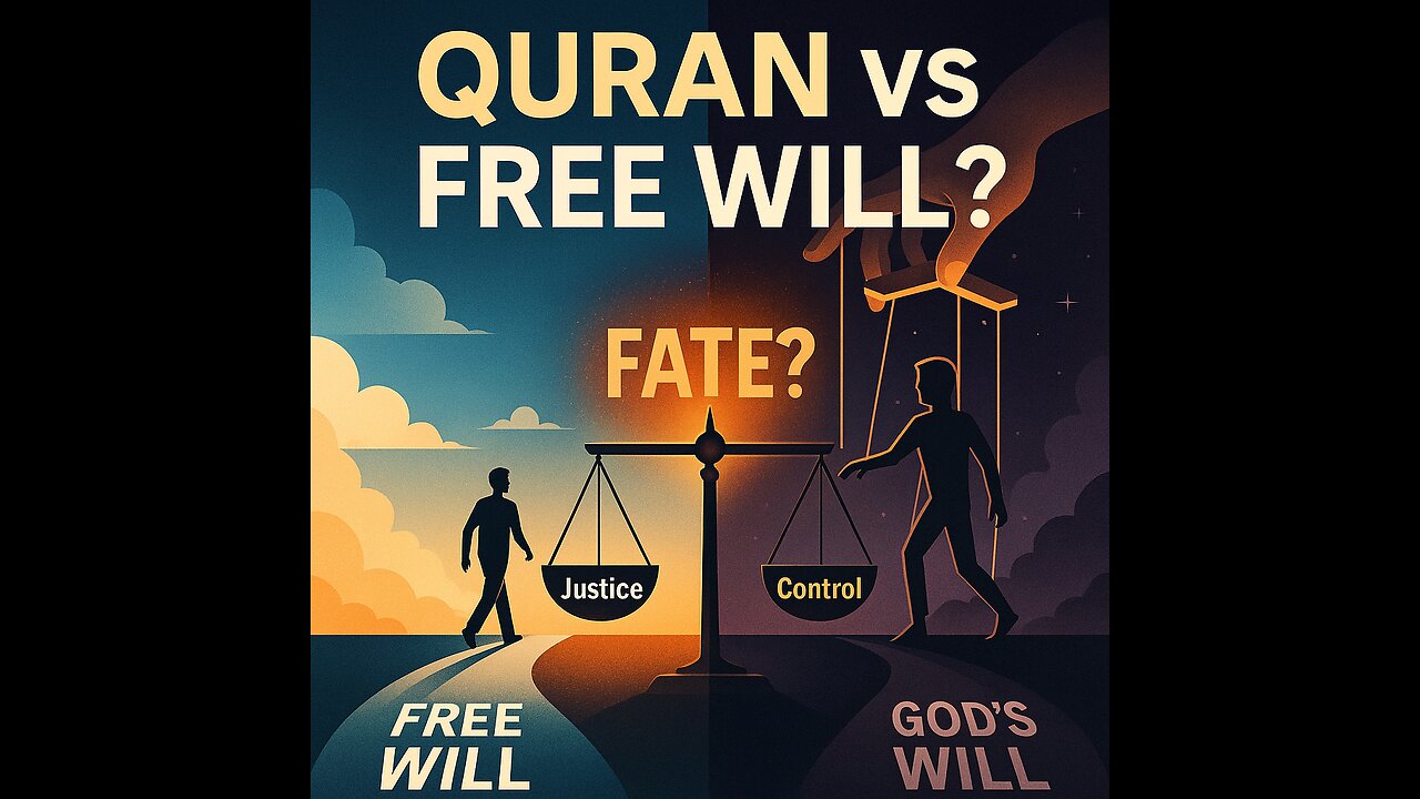 Free Will vs God’s Will in the Quran: Divine Justice or Illusion? #quran