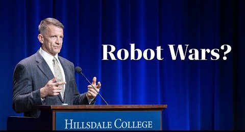 AI & The Future of War with Former Navy SEAL Erik Prince. Slaughter Bots Will Be Coming For You