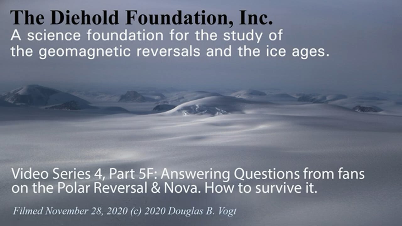 Series 4, Part 5F, Q&A; Where to go and what to expect during the polar reversal and Nova in 2046