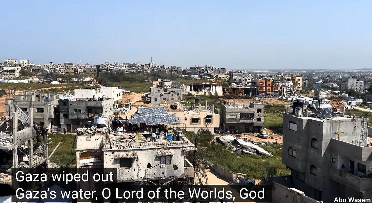 North Gaza Current Situation & Talk abuwasem