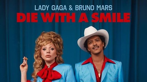 Die With a Smile – Lady Gaga & Bruno Mars | Lyrics Video | VisonLud Studios