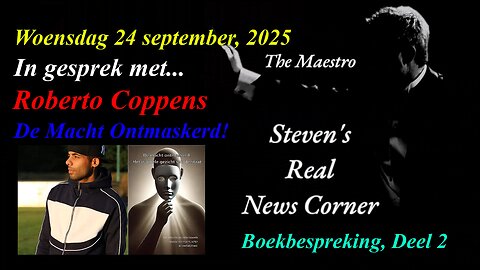 WOENSDAG 24 SEPTEMBER 2025 - BOEKBESPREKING MET ROBERTO, AFLEVERING 2: STEMMEN OF NIET STEMMEN?