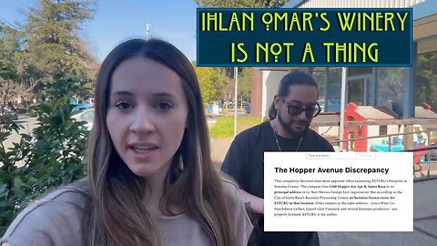 📢 We visited the primary address for Ilhan Omar's Winery but its NOT THERE.