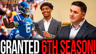 Trinidad Chambliss Granted 6TH SEASON Of NCAA Eligibility! | UNPAVED