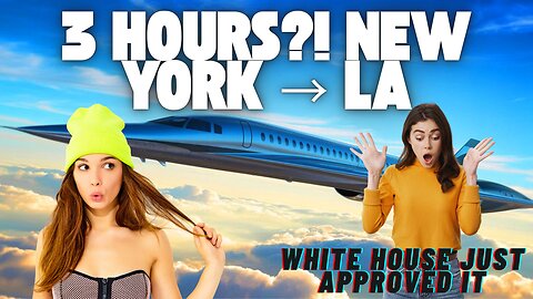3-Hour NYC to LA Flights by 2027? The White House Just Shocked Everyone