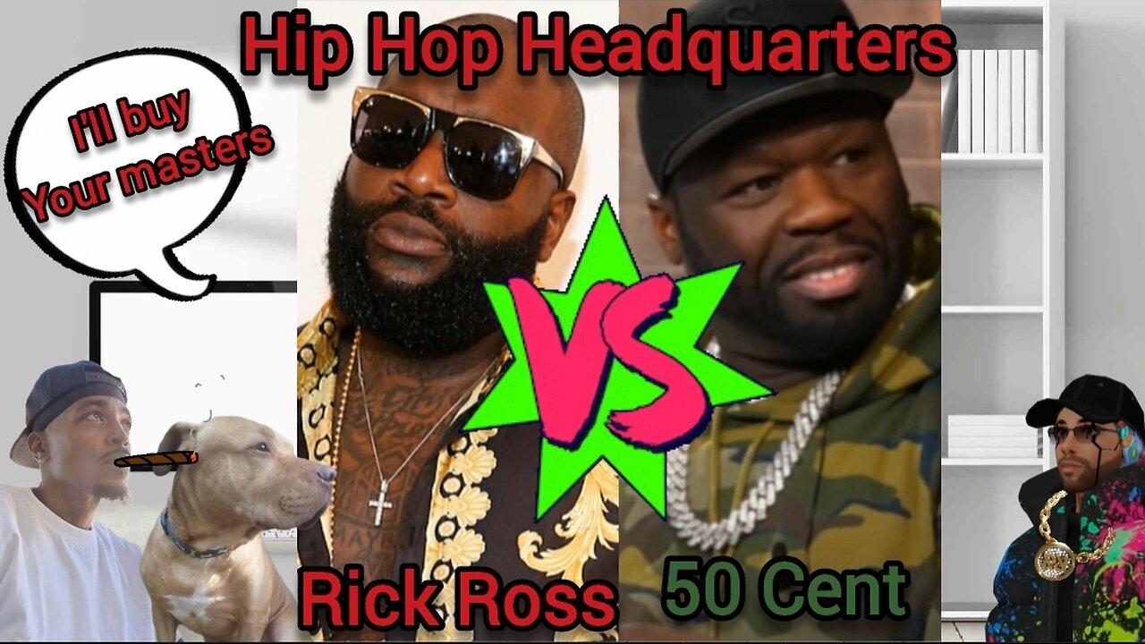 😳Rick Ross THREATENS to Buy 50 Cent’s Masters!💰🔥The Beef Ain’t Over!👀