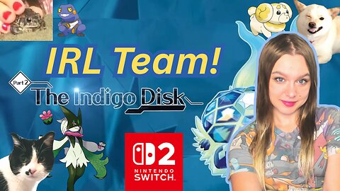 🎮 Starting the Indigo Disk DLC in Pokemon Violet | Switch 2 | IRL Team | Voice Acted