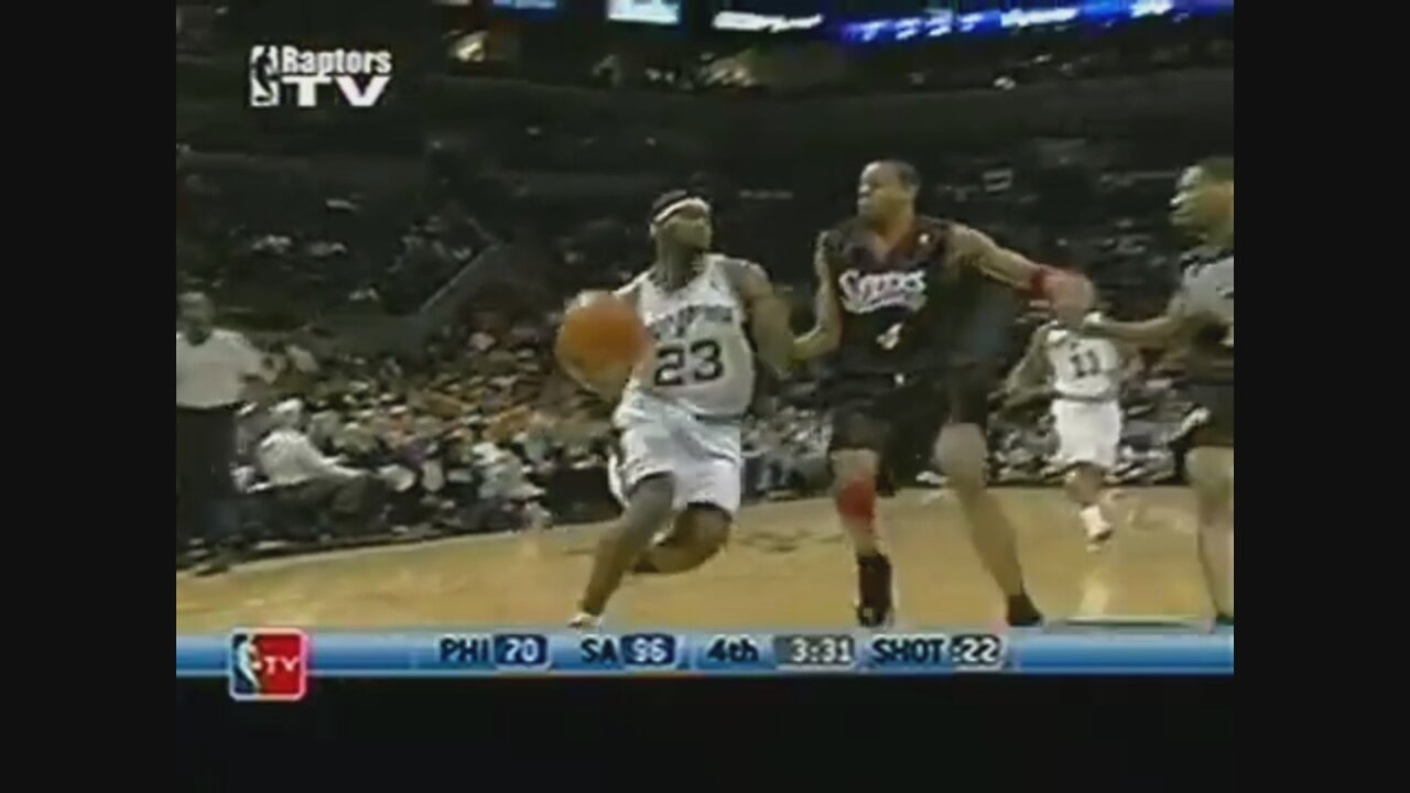 Devin Brown 24 Points Vs. 76ers, 2004-05.