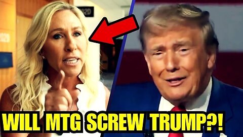 Trump Gets NIGHTMARE NEWS, Marjorie Taylor Greene MAKES IT WORSE!