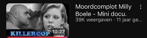 Moordcomplot milly boele
