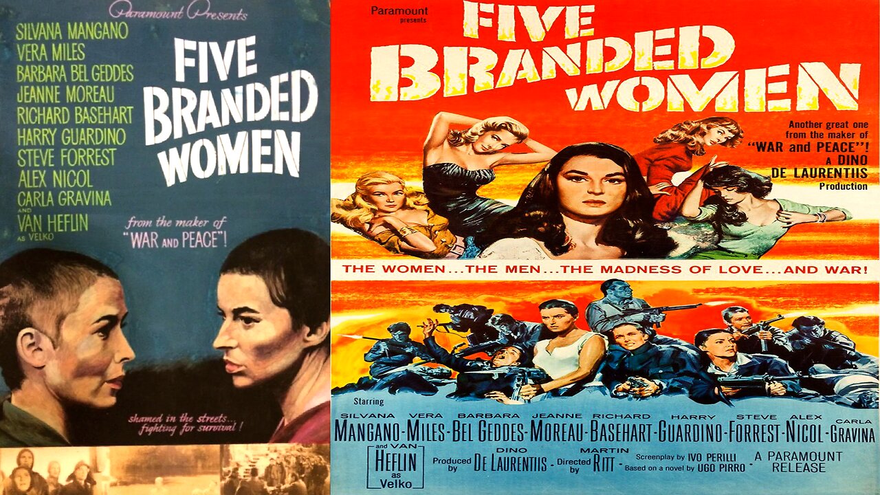 Wichita's Vera Miles in "Five Branded Women" (1960)