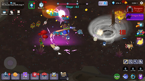 Little Dragon Heroes: Idle RPG - Android Gameplay [46+ Mins, 1080p60fps]