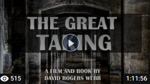 Stop It: The Great Taking (Documentary) - David Webb