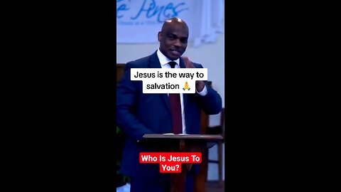 Jesus is the way to the father!