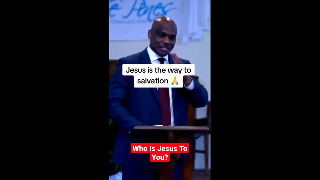 Jesus is the way to the father!