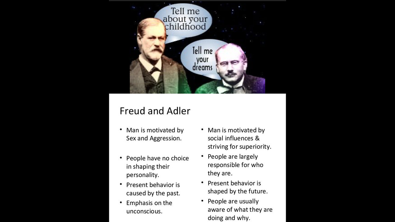 🜏 Freud vs. Adler — Why Our Therapy System Chooses Pain Over Healing