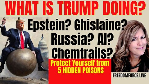 Trump Clues - Epstein, Ghislaine, Russia, AI Tues 7-15-25 6 PM CST