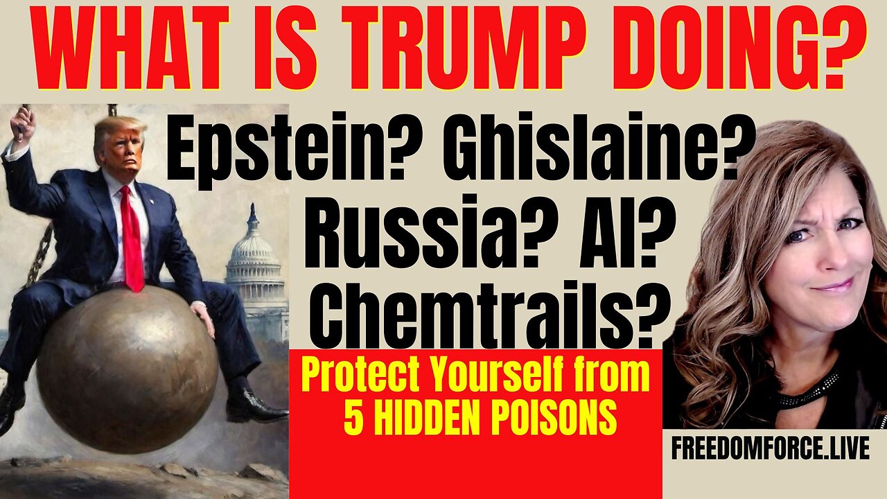 Trump Clues - Epstein, Ghislaine, Russia, AI Tues 7-15-25 6 PM CST