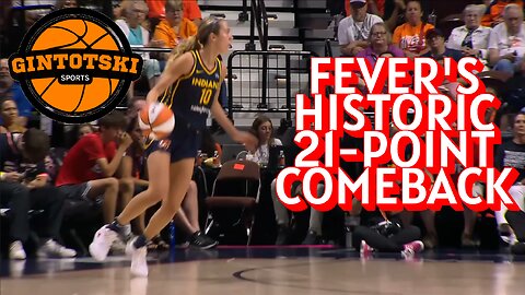 Indiana Fever vs Connecticut Sun FULL Game Recap | Record-Breaking Comeback & Playoff Push