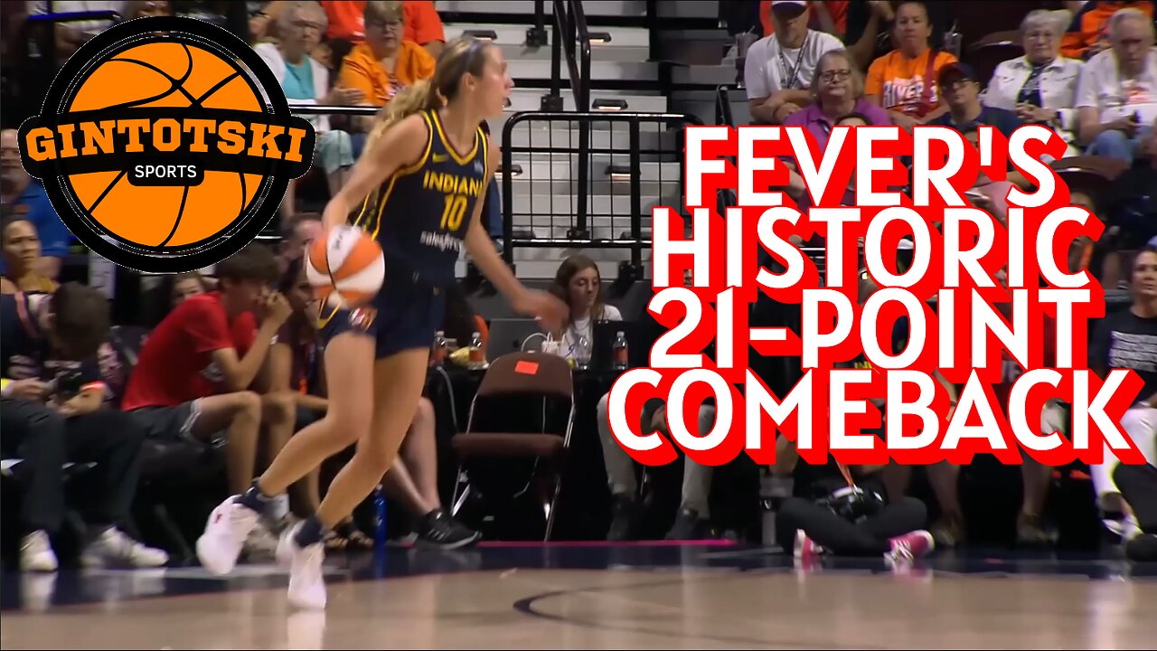 Indiana Fever vs Connecticut Sun FULL Game Recap | Record-Breaking Comeback & Playoff Push