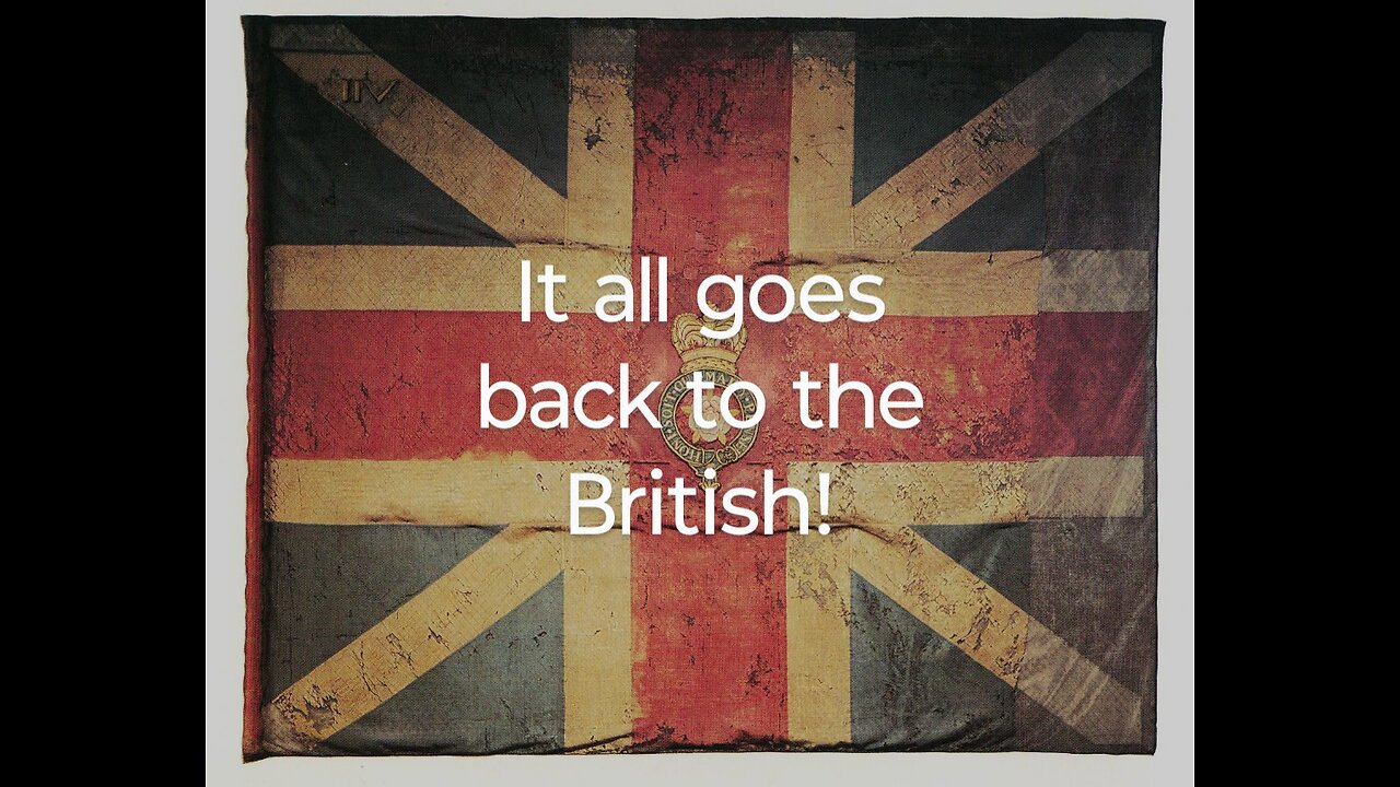 It all goes back to the British.