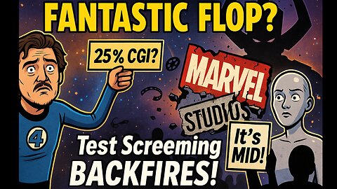 FANTASTIC FOUR Test Screening DISASTER? Fans Shout “MID!” at $200M Marvel Movie