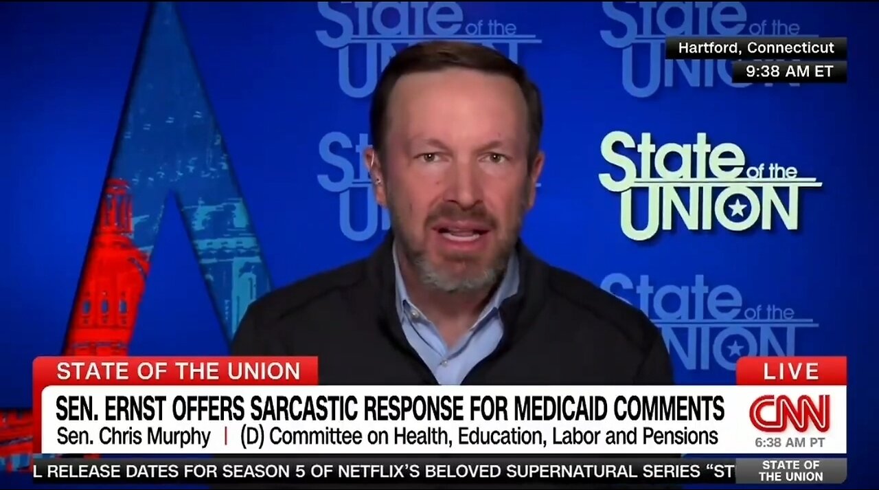 Sen Chris Murphy Fear Mongers On Big Beautiful Bill: People Will Die