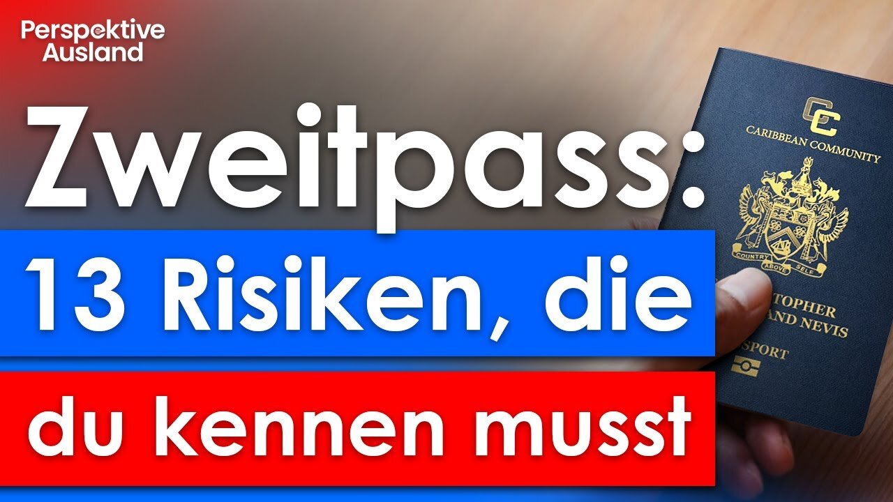 Zweitpass: Risiko oder Rettung?