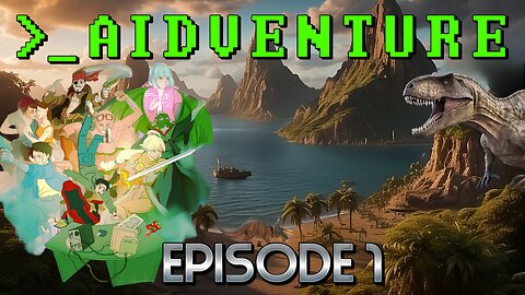 Our Plane Crashed On An Unknown Dinosaur Island! Can We Make It Off The Island? | AIdventure – Ep 1