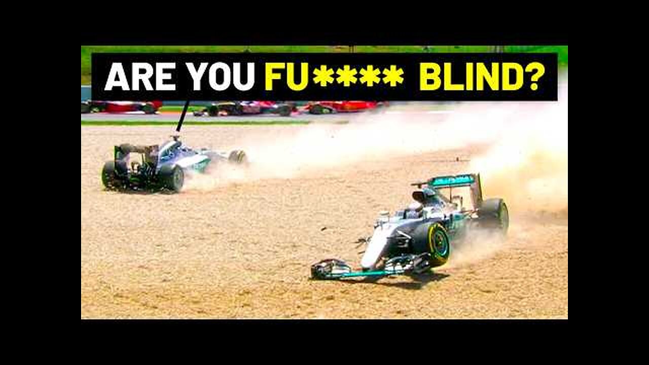 Times F1 Teammates CRASHED Into Each Other