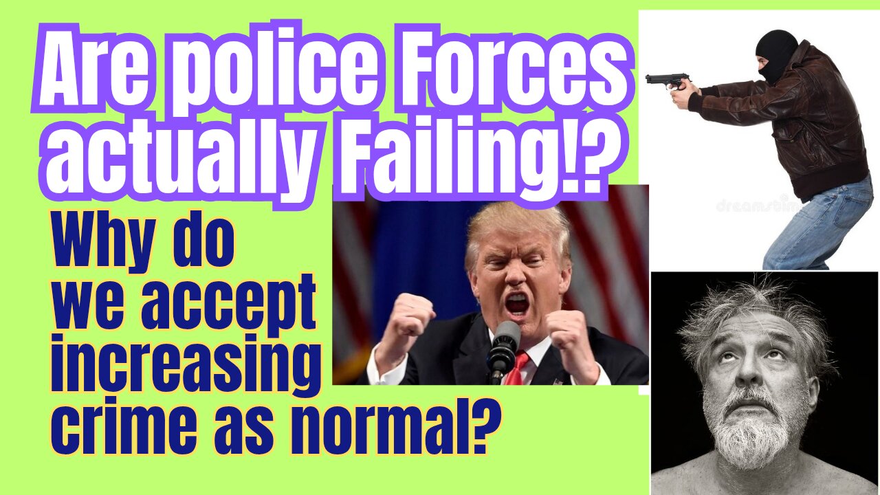 Why is crime still winning? More guns, more home invasions, more everything?