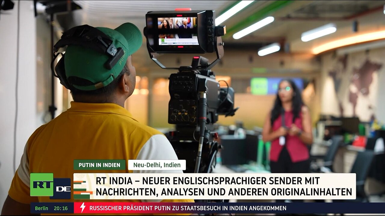 Sta-RT in Indien: Russlands Auslandssender geht in Neu-Delhi auf Sendung