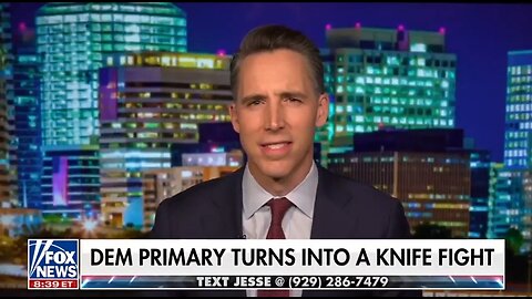 Sen Josh Hawley: Dems Agenda Is On Display In Minnesota