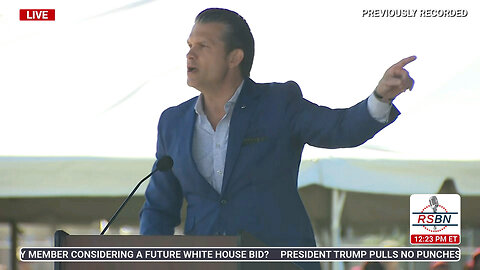 WATCH: Defense Secretary Pete Hegseth Delivers Remarks at 82nd Airborne Division Review - 5/22/25