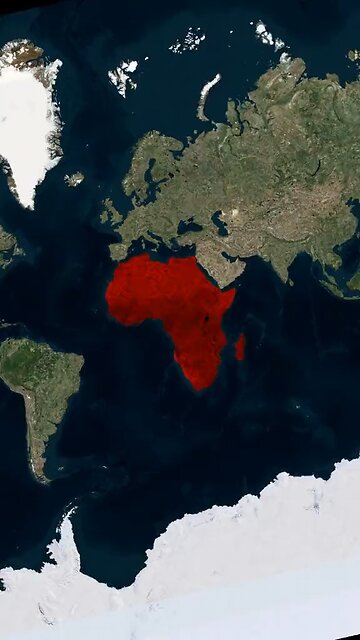 The Truth About Africa World Map