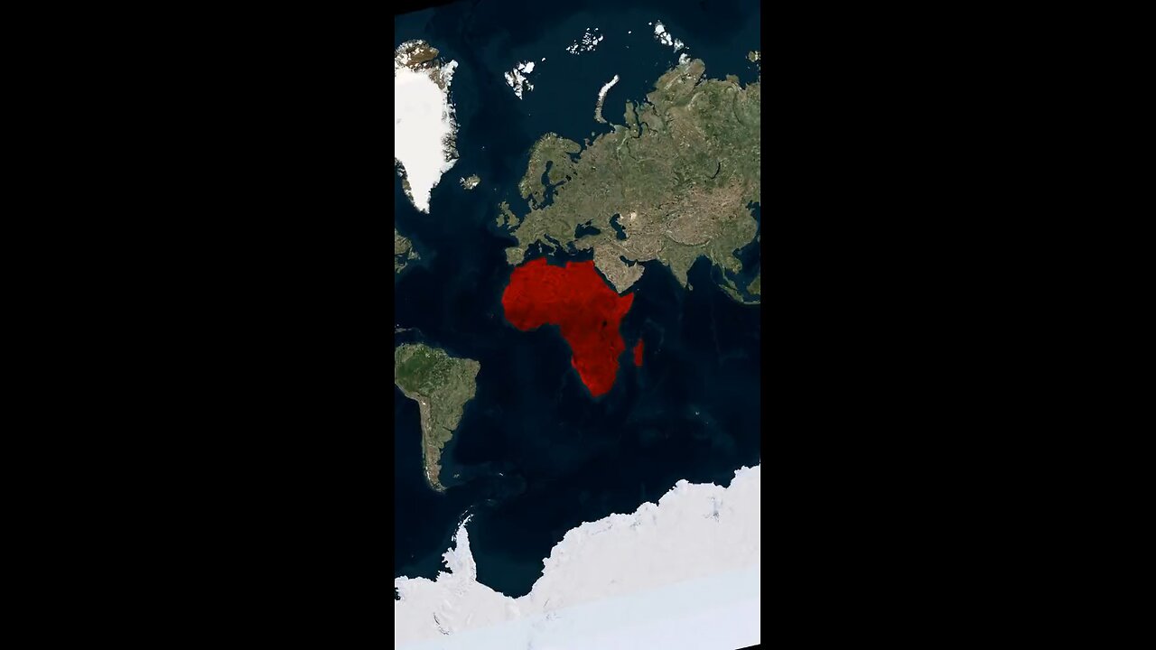 The Truth About Africa World Map