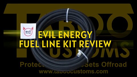 Evil Energy Fuel Line Kit Review - Taboo Customs 1968 Jeep M715 Project
